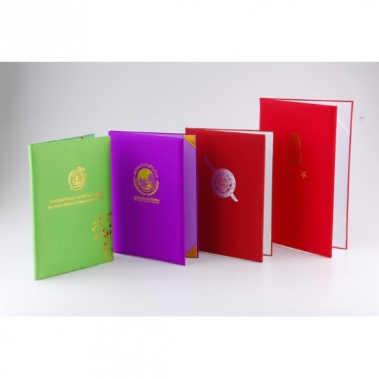 รับผลิตปกปริญญาบัตร - ภัทรการพิมพ์ - ปกแฟ้มลงนาม ปกผ้าไหม