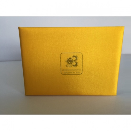 รับผลิตปกปริญญาบัตร - ภัทรการพิมพ์  - ปกประกาศนียบัตร สกรีนโลโก้